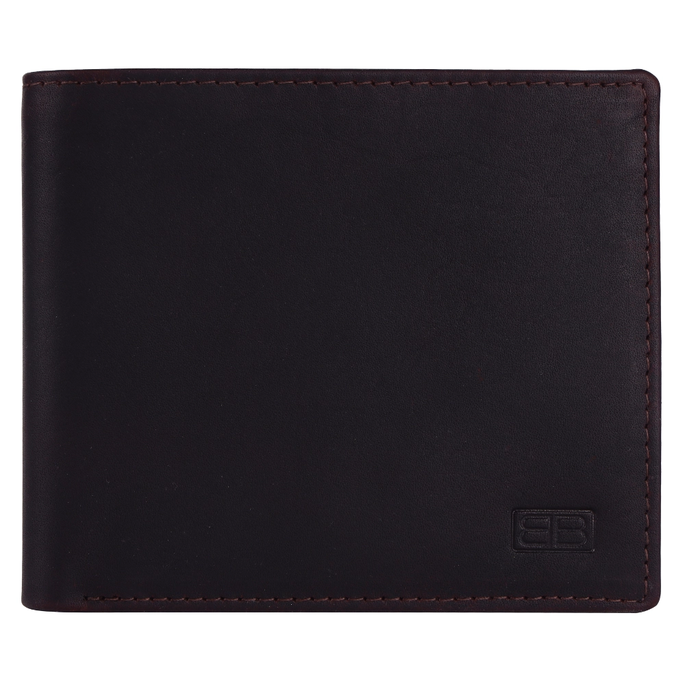 Brooklyn Bridge Genuine Leather Wallet for Men with Coin Pocket – Oil Pull Up Brown RFID Safe Bifold Wallet-BB-MLW-786-CW-FG-OPL-YS-BROWN 1