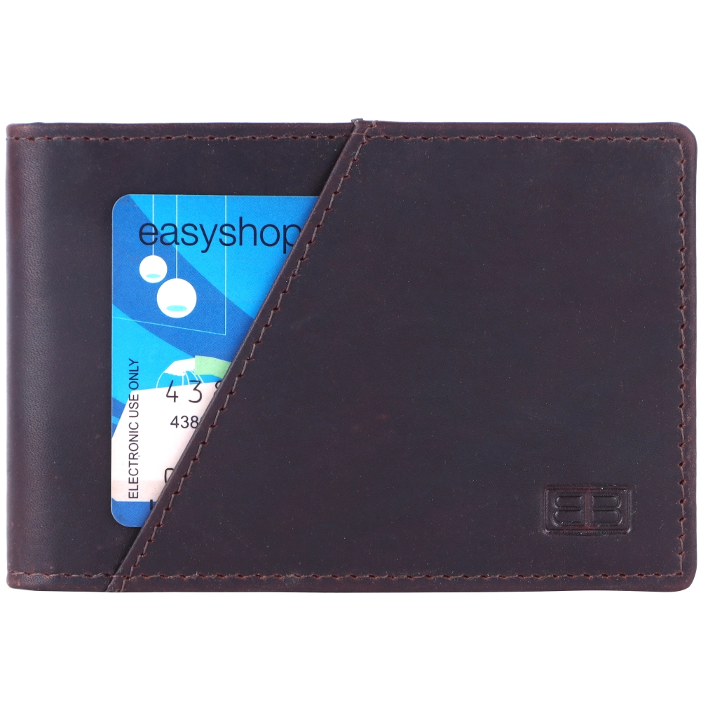 Slim RFID Blocking Money Clip Wallet with Card Slots - Image 2