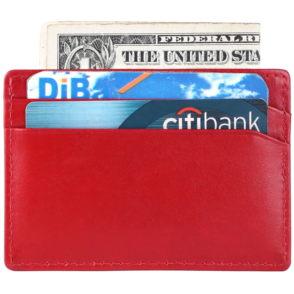 Premium RFID Protected Leather Card Holder for Everyday Use - Image 3