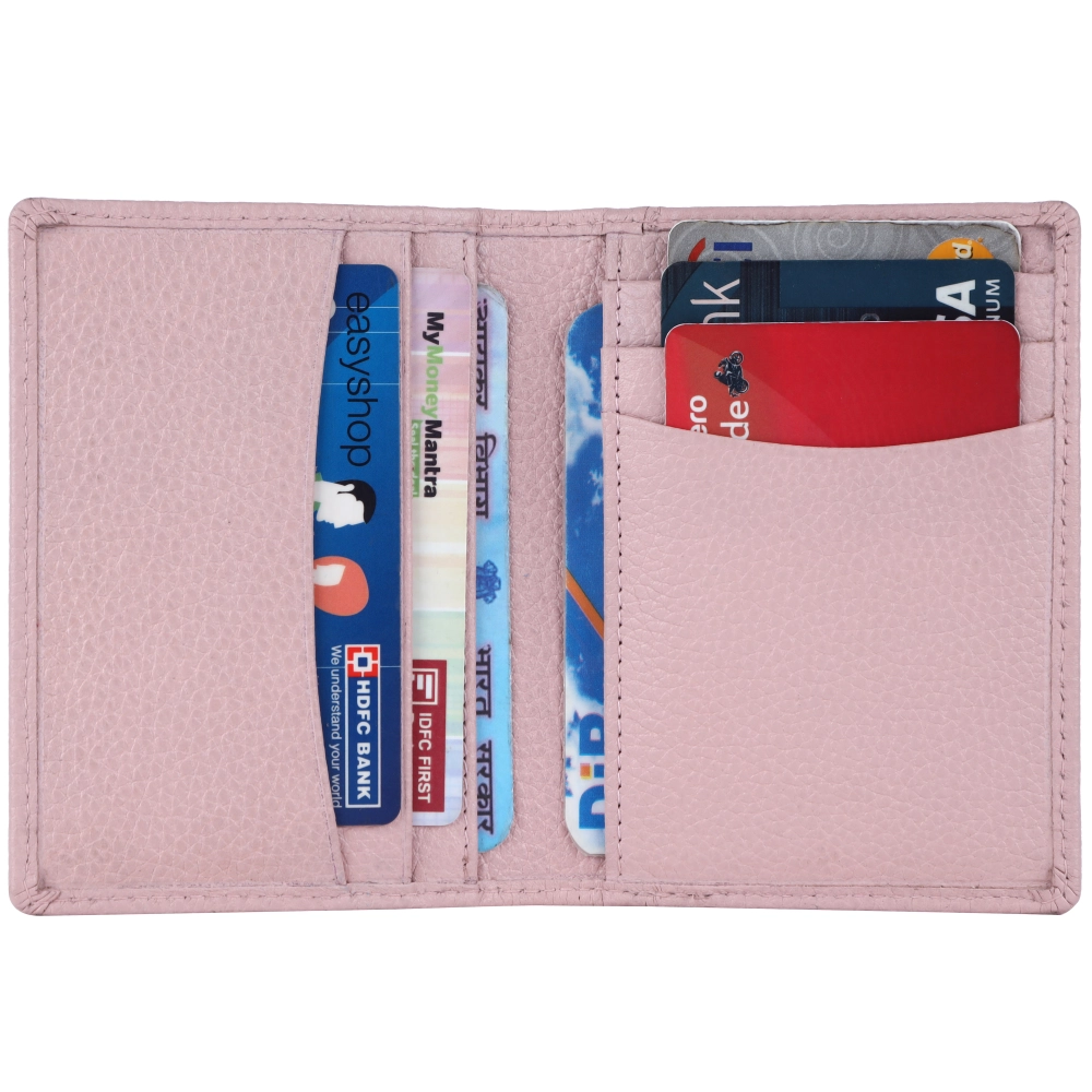 RFID Protected Genuine Leather Card Holder Wallet - Image 7