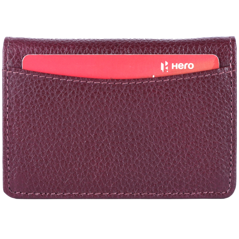 Premium RFID Protected Leather Card Holder Slim Wallet - Image 40