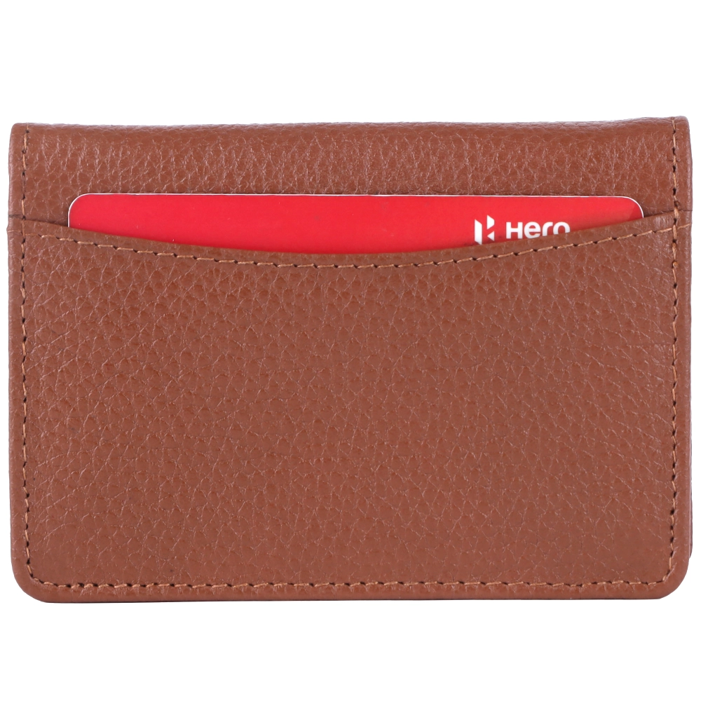 Premium RFID Protected Leather Card Holder Slim Wallet - Image 20