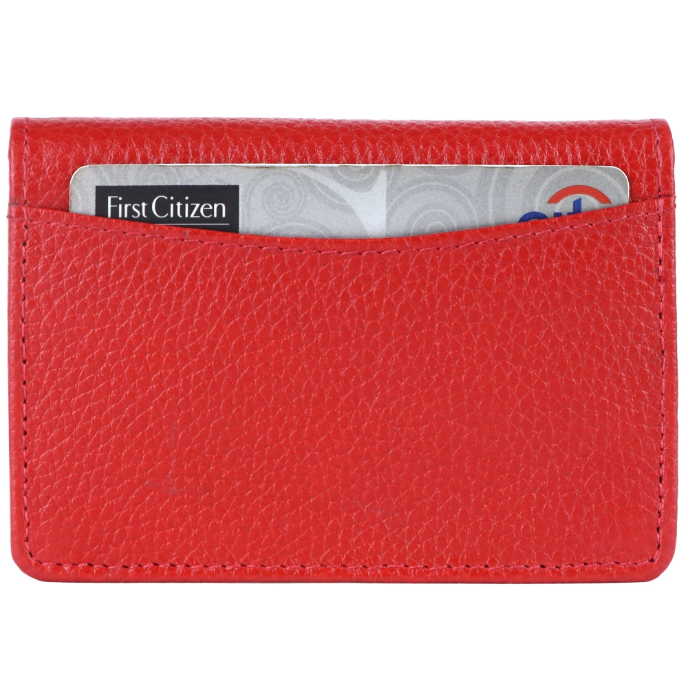 Premium RFID Protected Leather Card Holder Slim Wallet - Image 44