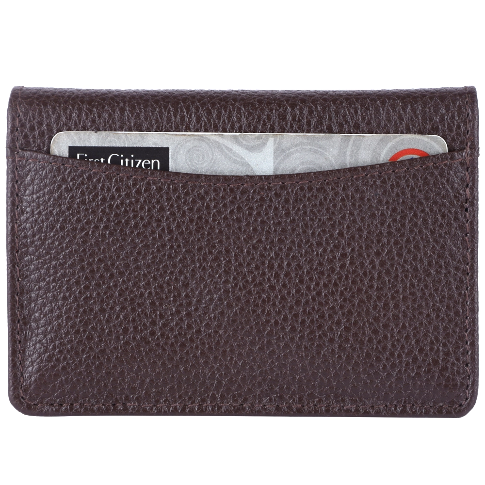 Premium RFID Protected Leather Card Holder Slim Wallet - Image 16