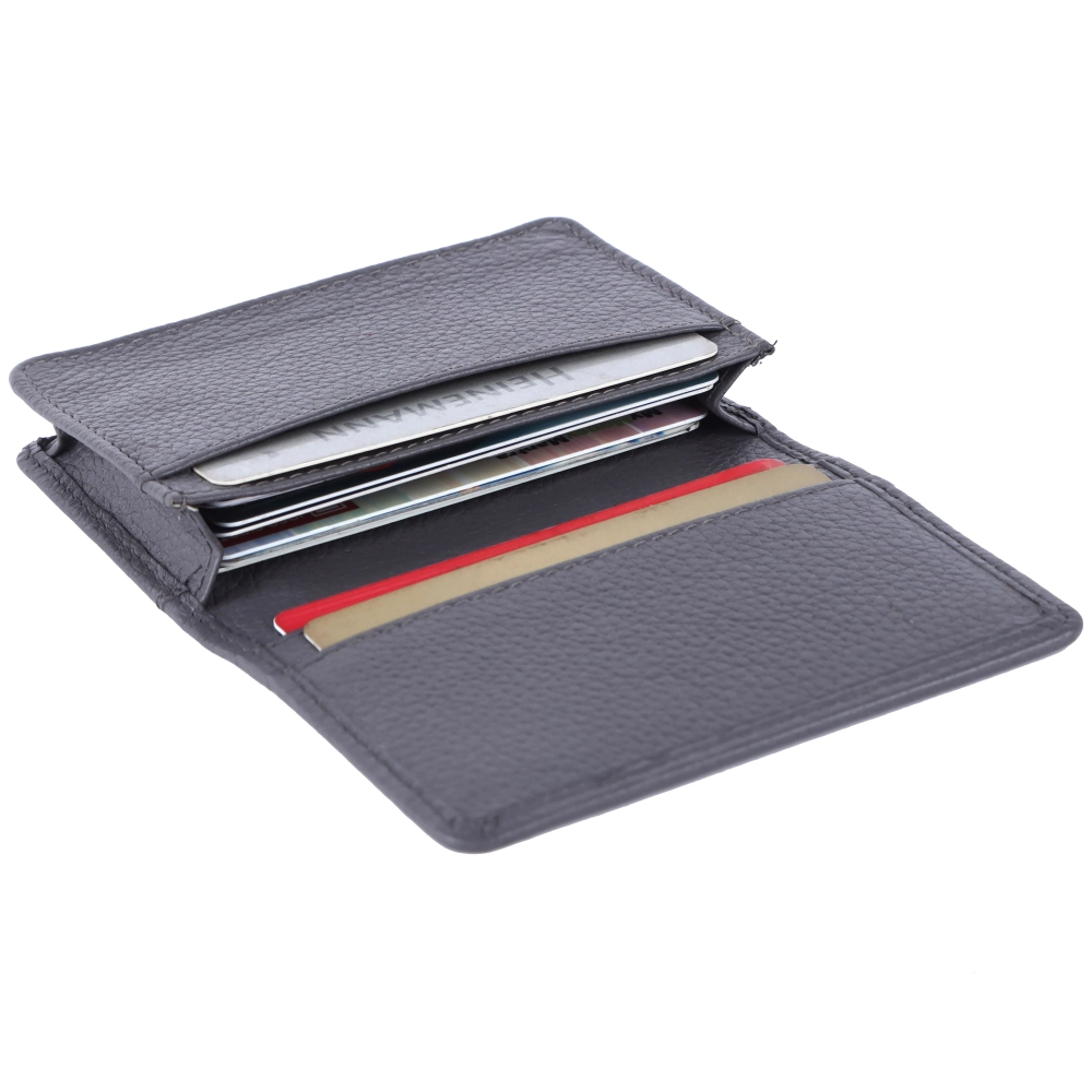 Premium RFID Protected Leather Card Holder Slim Wallet - Image 31