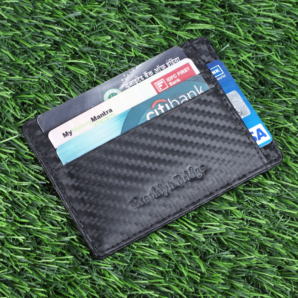 RFID Protected Card Holder Wallet | Slim Credit Card Case