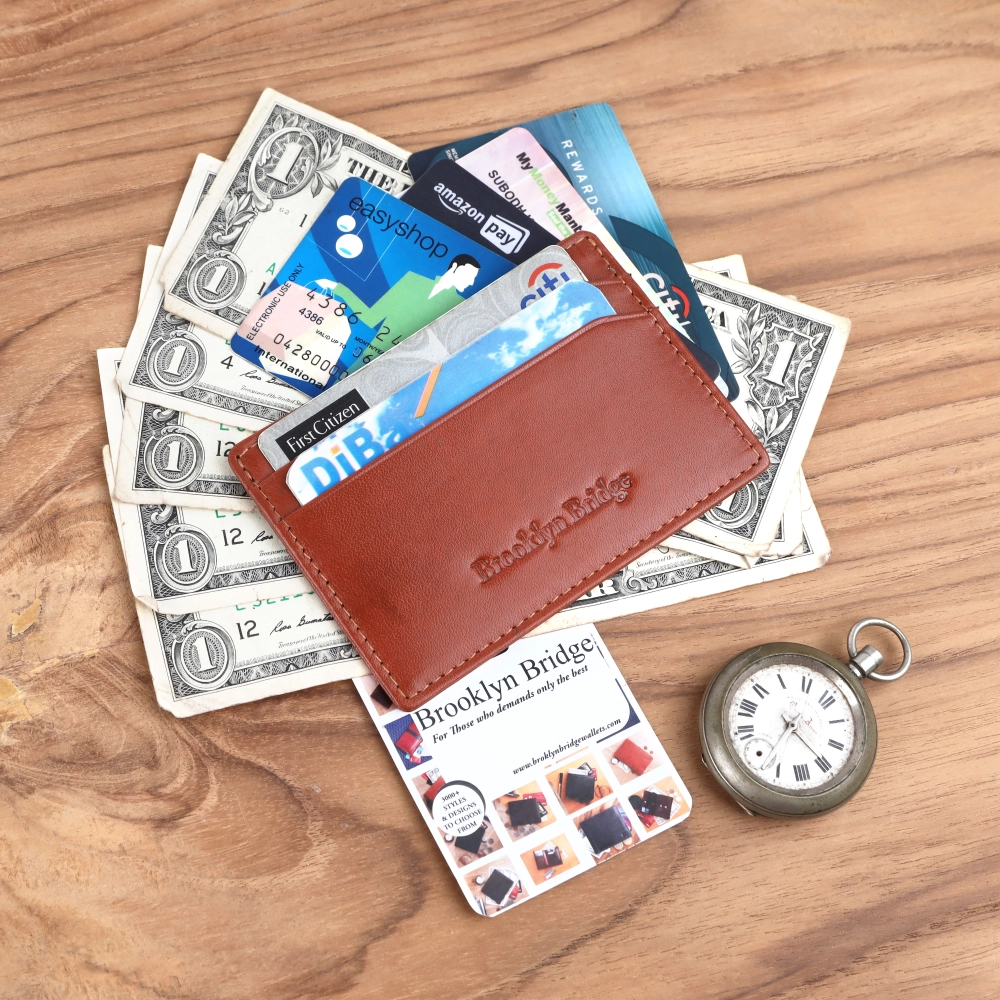 Premium RFID Protected Leather Card Holder for Everyday Use - Image 6