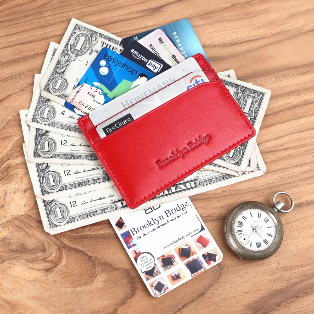 Premium RFID Protected Leather Card Holder for Everyday Use