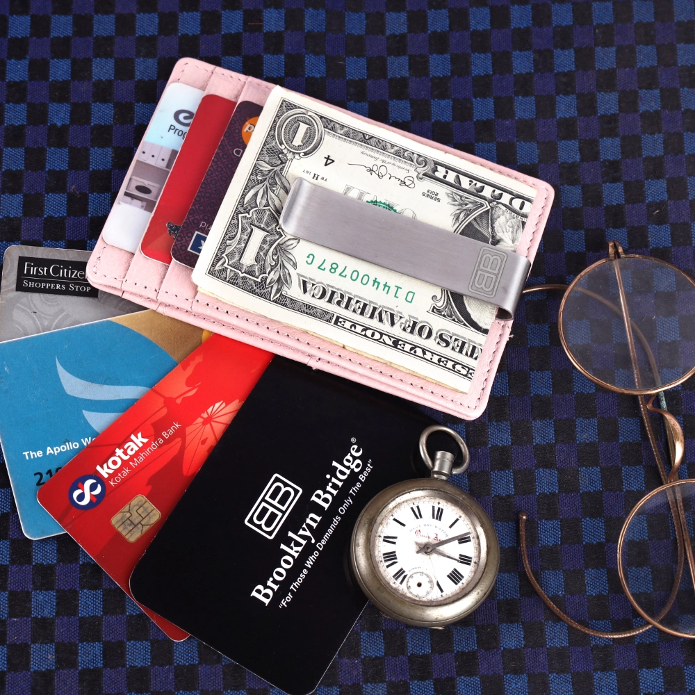 Premium RFID Protected Card Holder Wallet for Men & Travel
