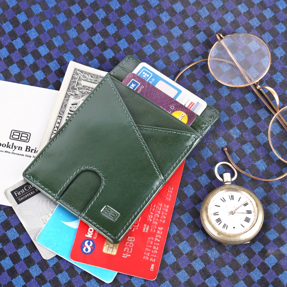 RFID Protected Slim Card Holder Wallet with Easy Access