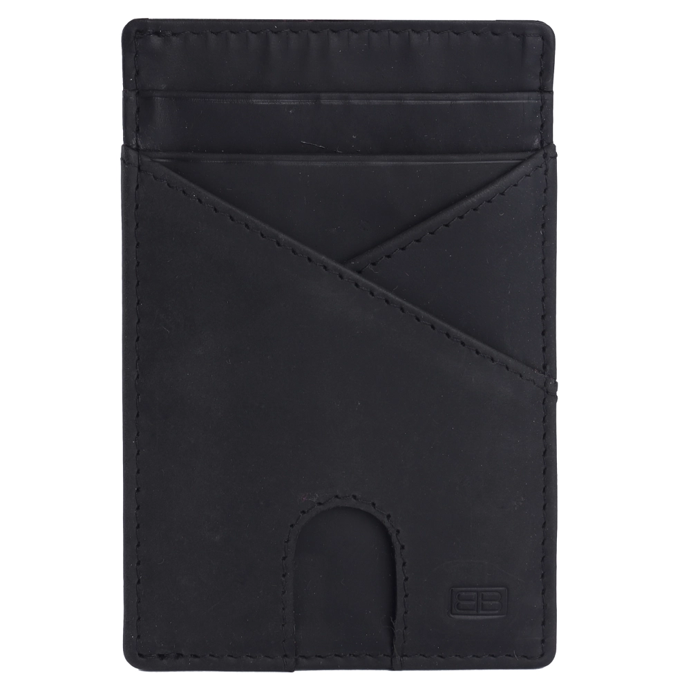 Premium RFID Protected Leather Card Holder with ID Slot - Image 4