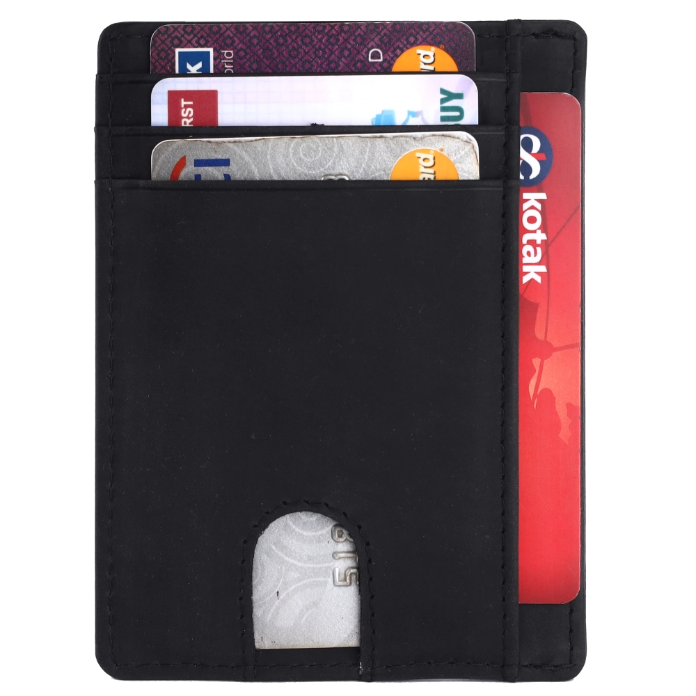 RFID Protected Card Holder Wallet for Secure Cards & Cash - Image 5