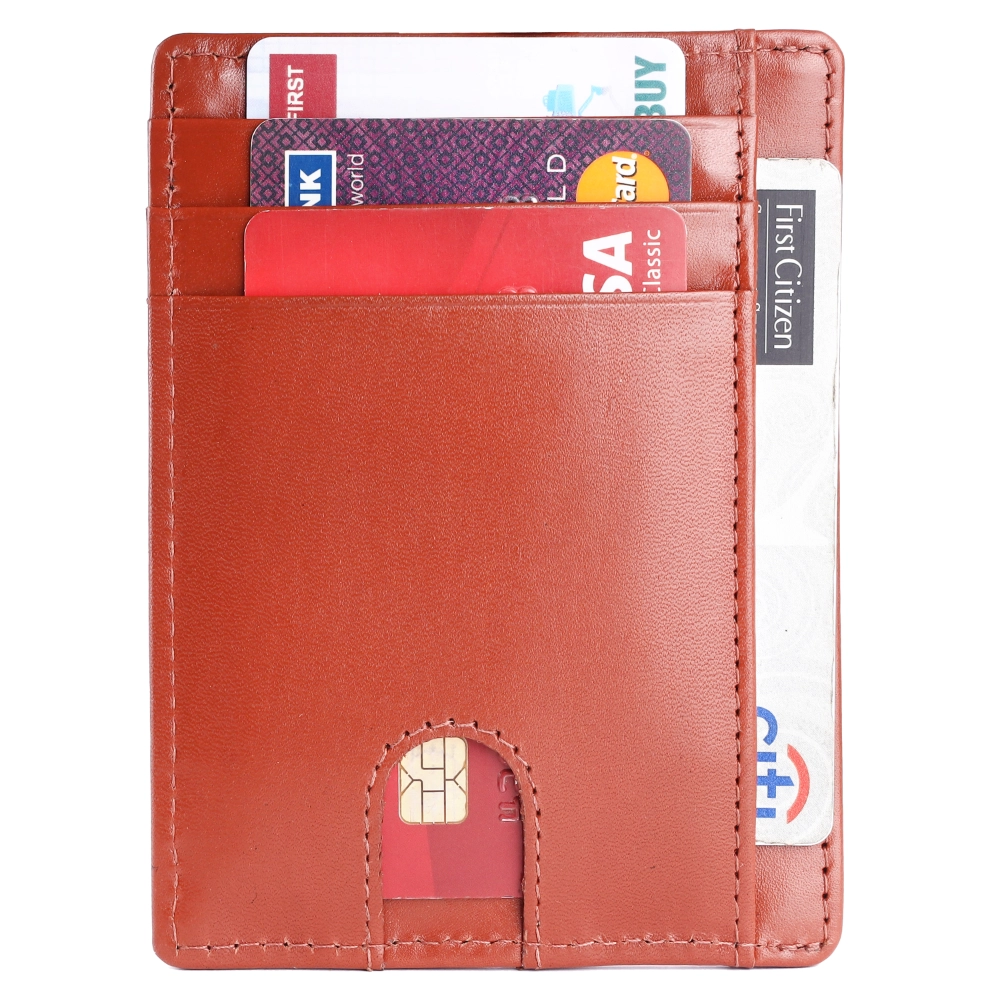 RFID Protected Genuine Leather Card Holder for Daily Use - Image 12