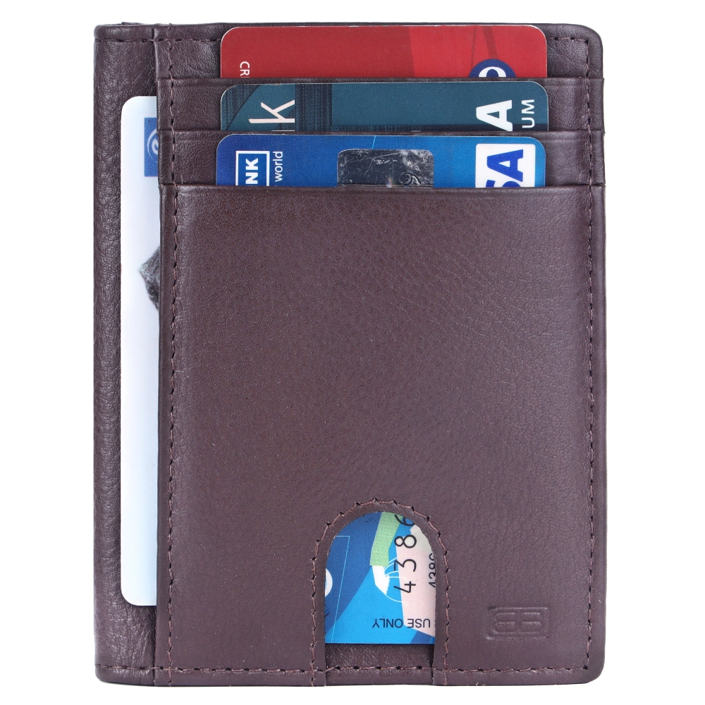 RFID Protected Pull Strap Card Holder Wallet for Daily Use - Image 5