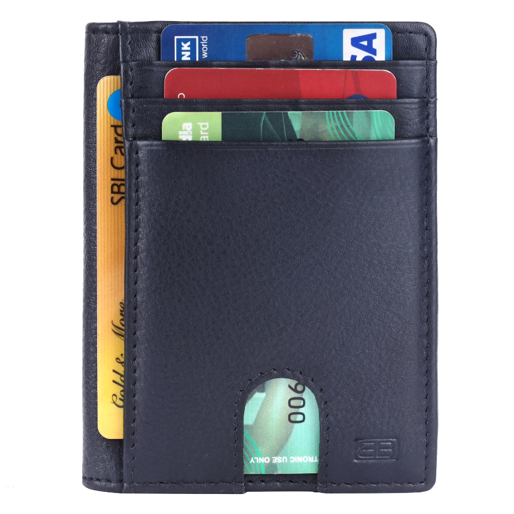 RFID Protected Pull Strap Card Holder Wallet for Daily Use - Image 2