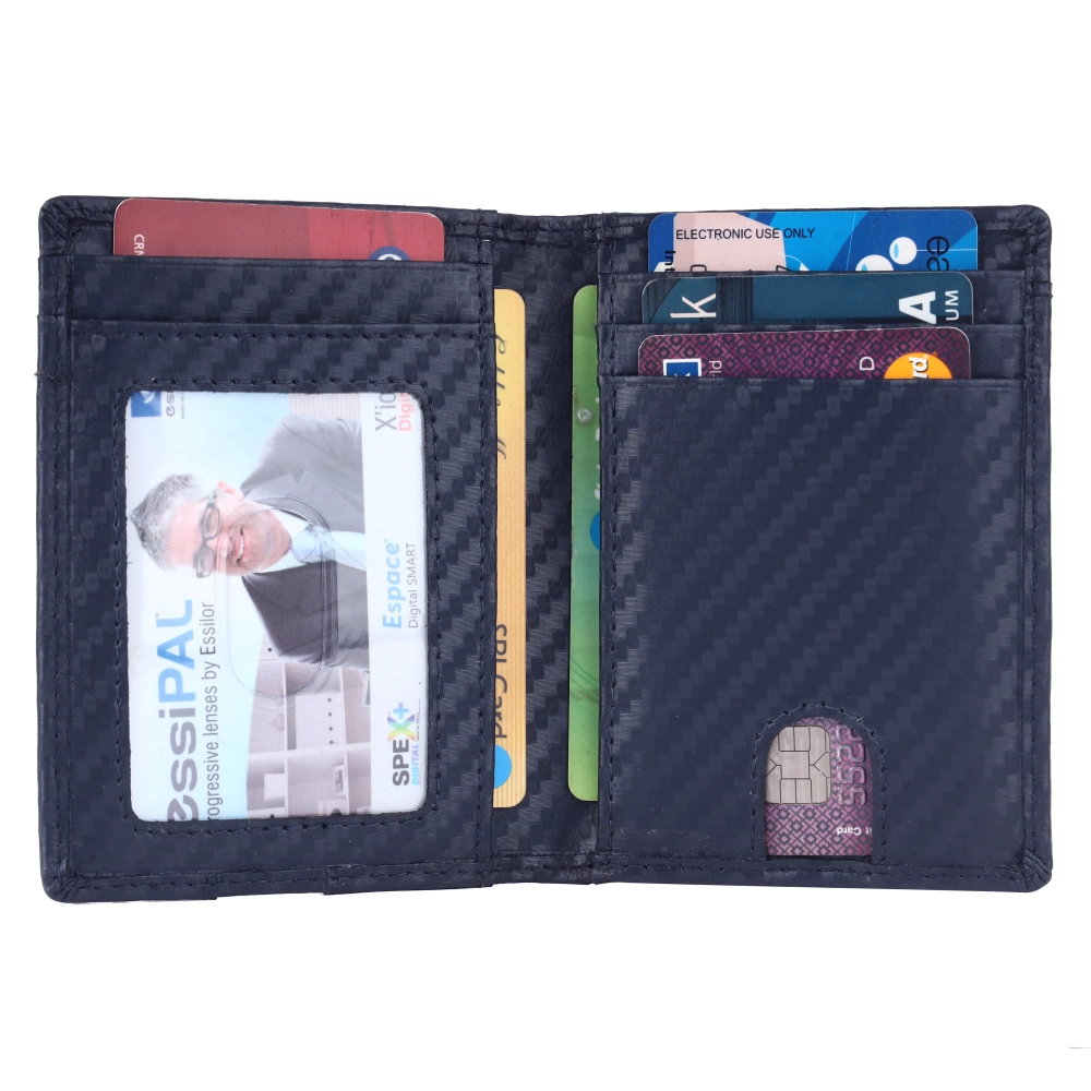 RFID Protected Pull Strap Card Holder Wallet for Secure Access - Image 8