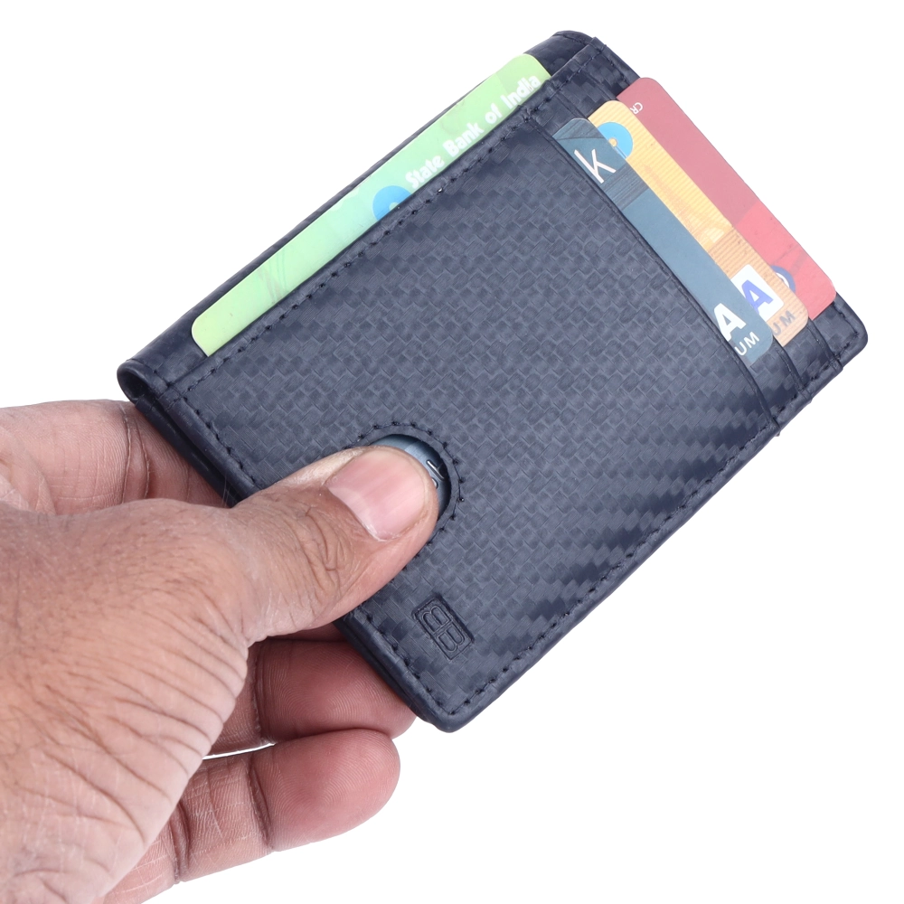 RFID Protected Pull Strap Card Holder Wallet for Secure Access - Image 10