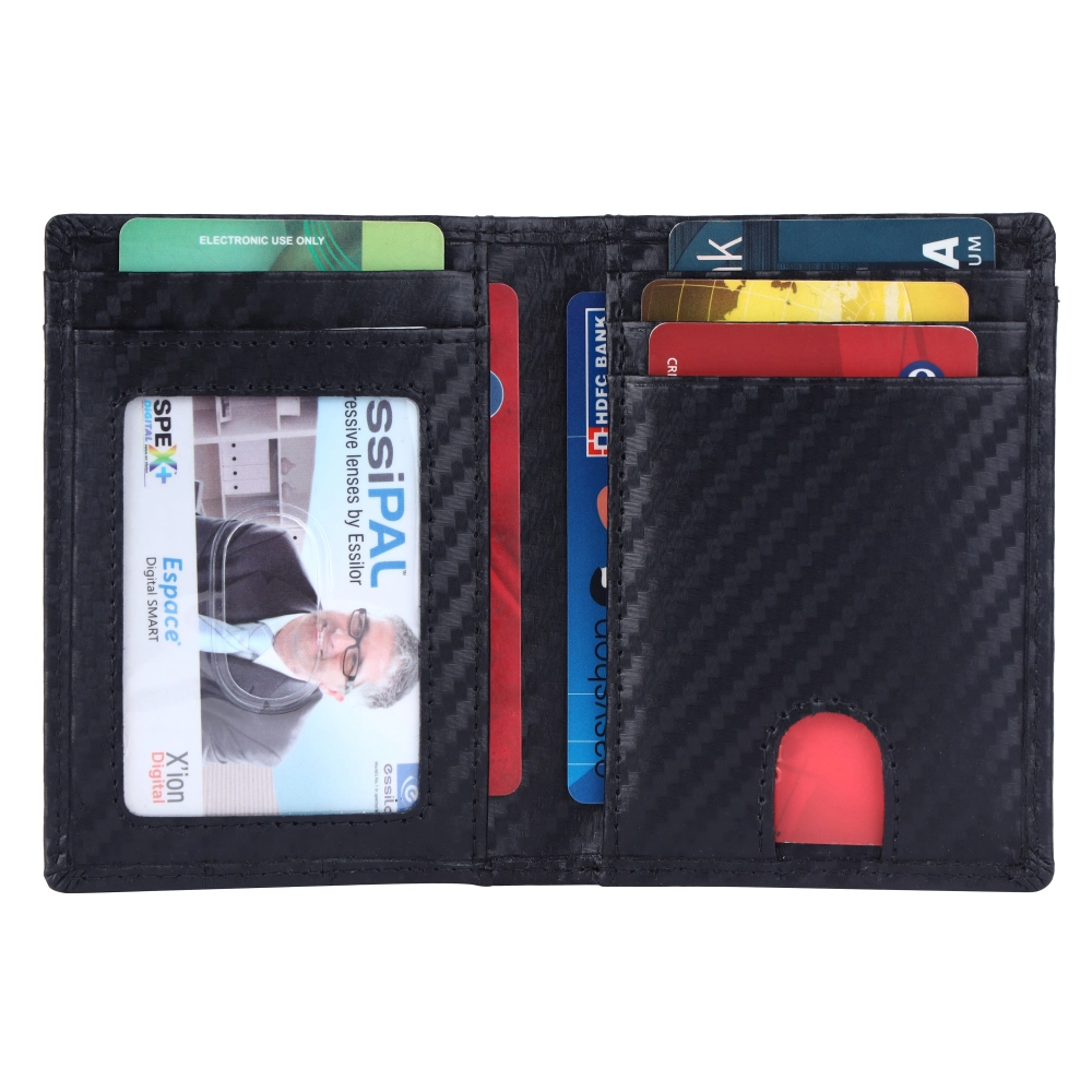 RFID Protected Pull Strap Card Holder Wallet for Secure Access - Image 3