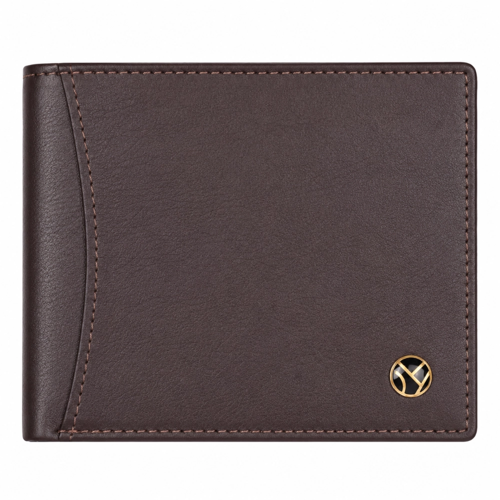 RFID Protected Bifold Wallet for Men with Coin Pocket - Image 2